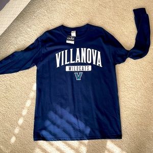 Villanova Wildcats Long Sleeve Tee with tags